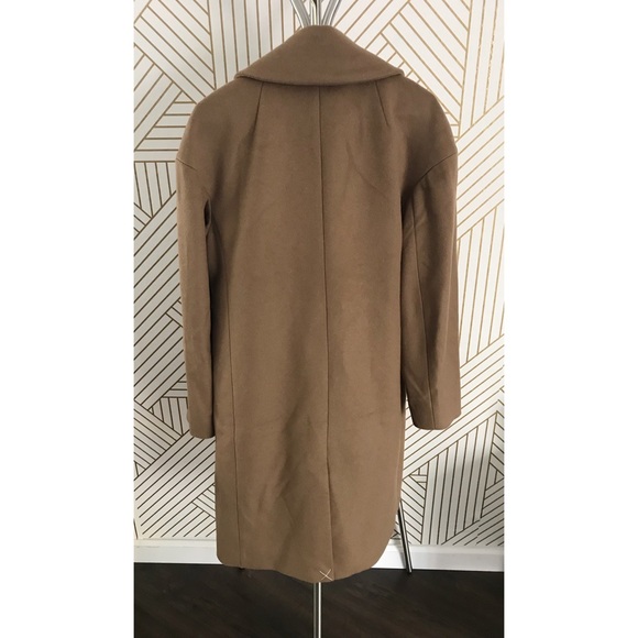 J. Crew Slouchy Camel Wool Cashmere Coat - Picture 6 of 8